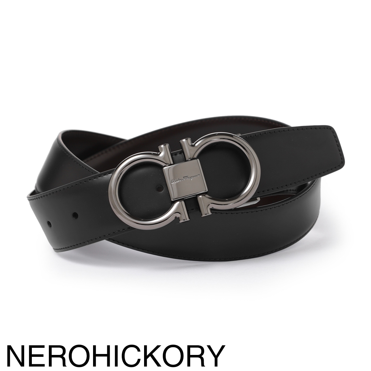 FERRAGAMO フェラガモ リバーシブル ベルト/REVERSIBLE BELT メンズ