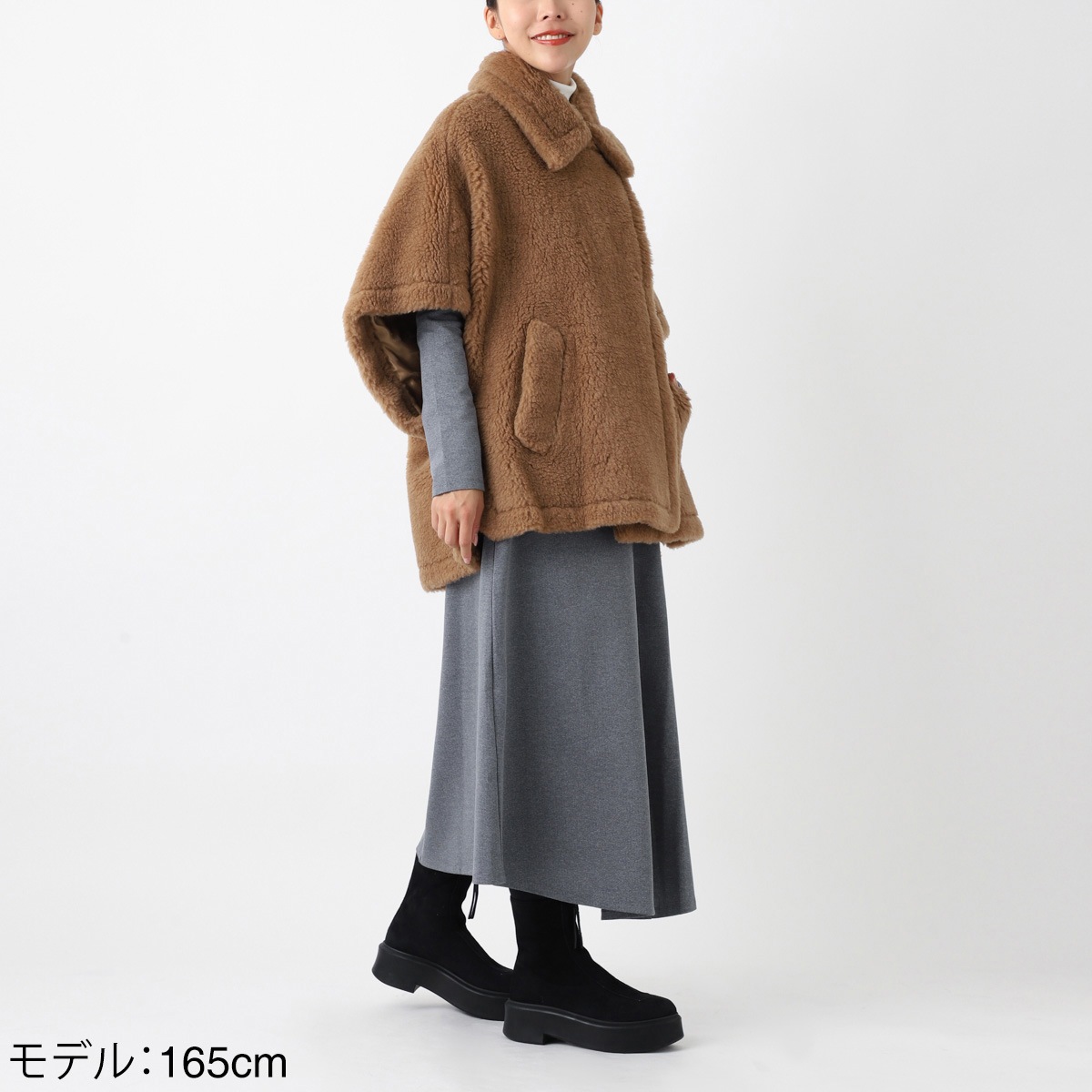 Max Mara マックスマーラ ケープ/ポンチョ/TEBE レディース