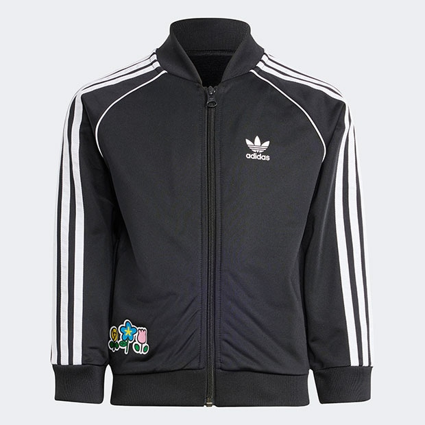 ジュニア アディダスオリジナルス×ハローキティ SST セットアップ