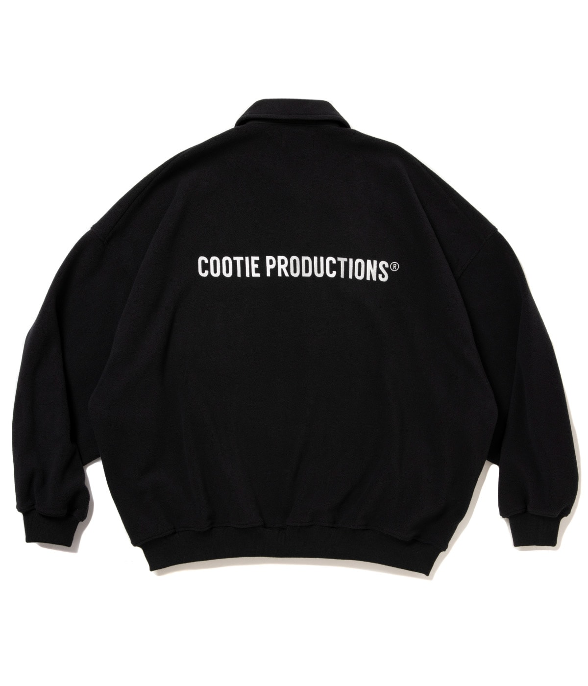 Fleece Sweat Polo Shirt【BLACK】｜COOTIE PRODUCTIONS®︎｜MELTING