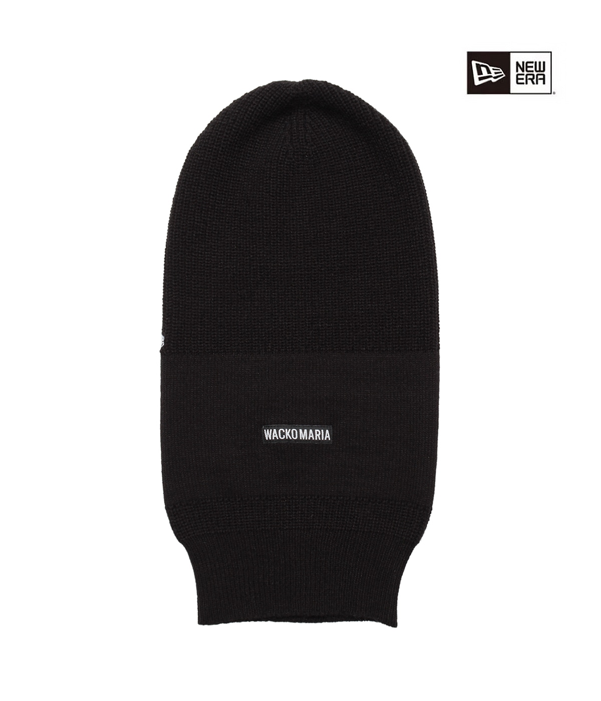 NEW ERA / JACQUARD KNIT BALACLAVA【BLACK】｜WACKO MARIA｜MELTING