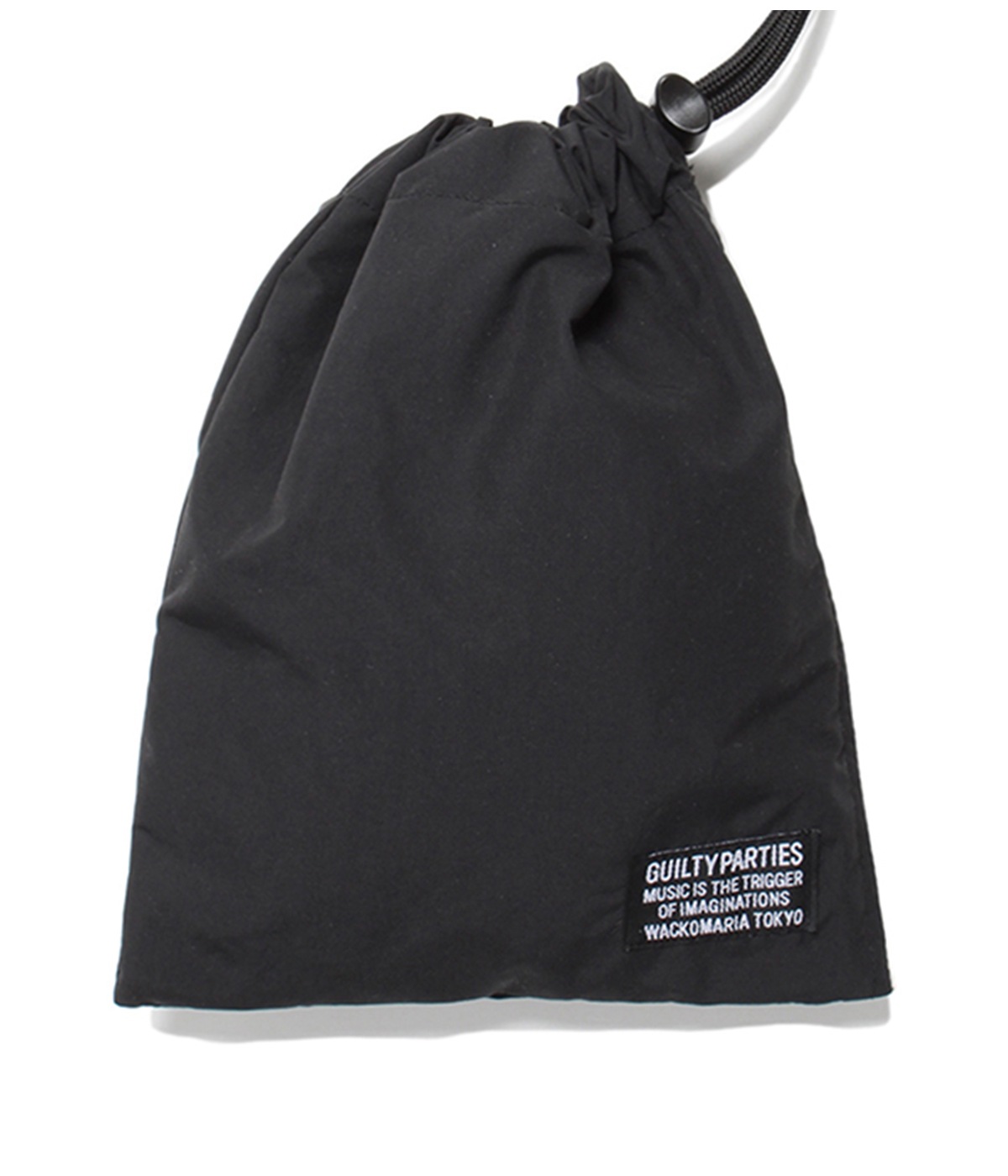 NYLON SHOULDER POUCH【BLACK】｜WACKO MARIA｜MELTING POT（正規取扱