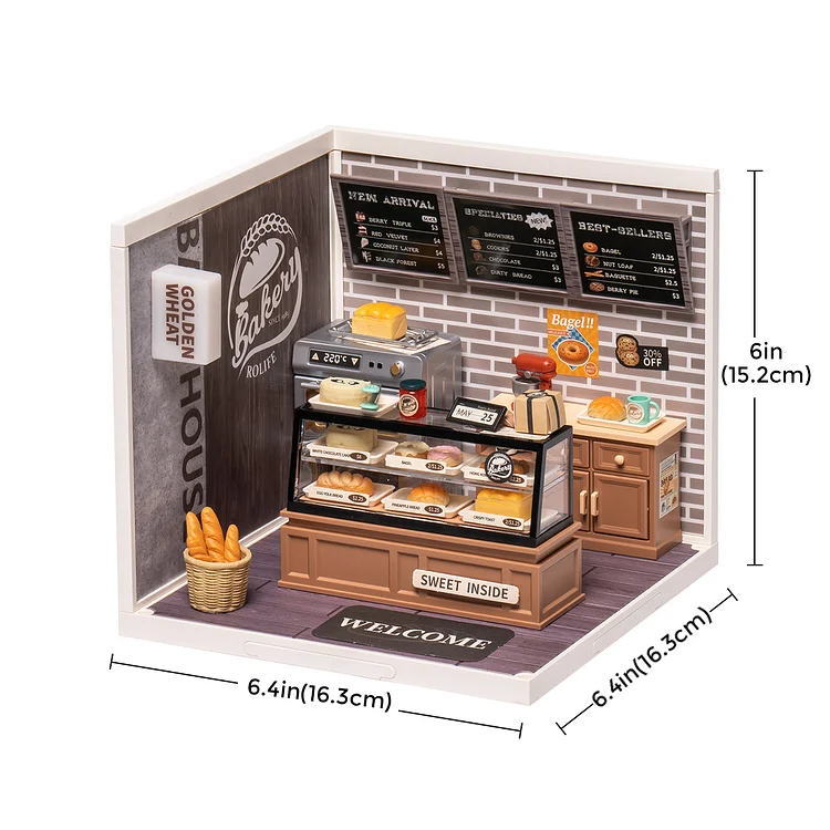 ROBOTIME ROLIFE DIY ミニチュアハウス スーパークリエイターシリーズ
