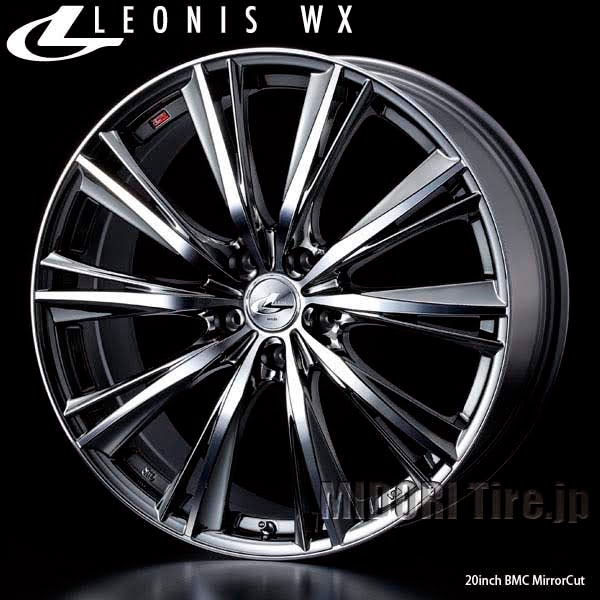 Weds LEONIS WX｜ 19×7.5 +53 114.3 5H〈4枚〉｜ドレスアップホイール