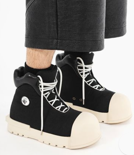 日本未入荷 FVVO & ROCKSTA 厚底 ハイトップ スニーカー THICK SOLED