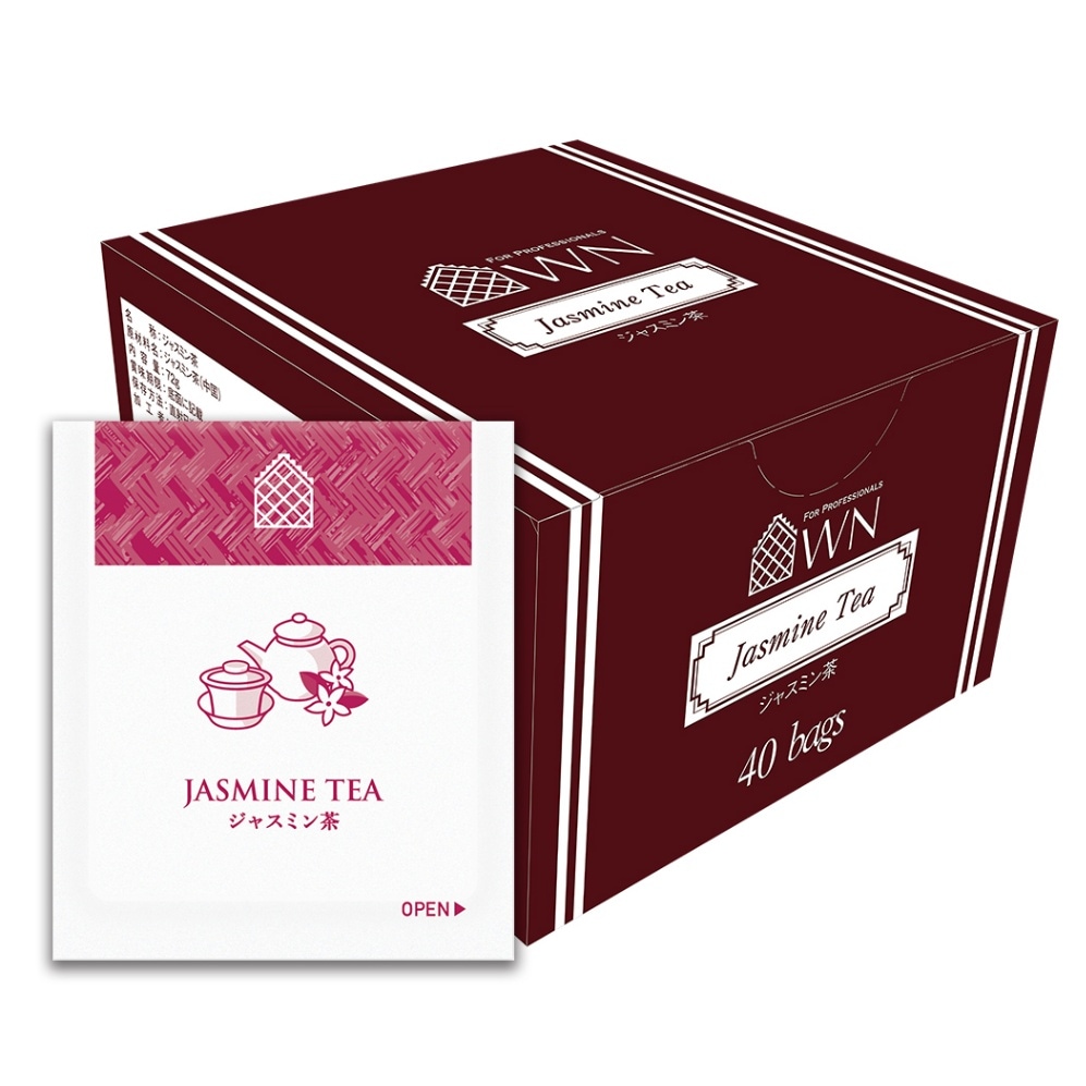 WN ティーバッグ ジャスミン 40袋入り 業務用通販| 三井農林 プロ用