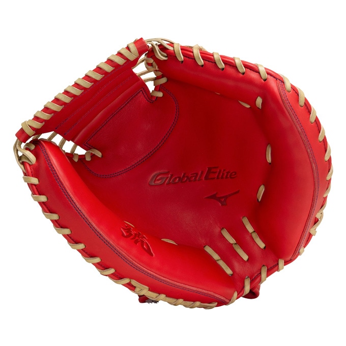 ブラックのみ】MIZUNO（ミズノ）軟式用キャッチャーミット グローバル