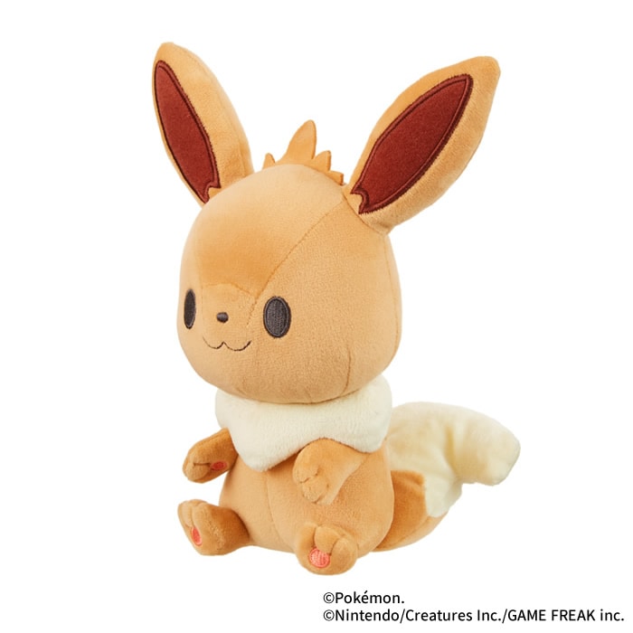 モンポケ イーブイ 洗えるぬいぐるみ|【ぬいぐるみのセキグチ