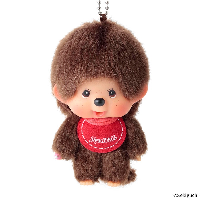 顔でかモンチッチ SS 男の子 キーチェーン|【ぬいぐるみのセキグチ