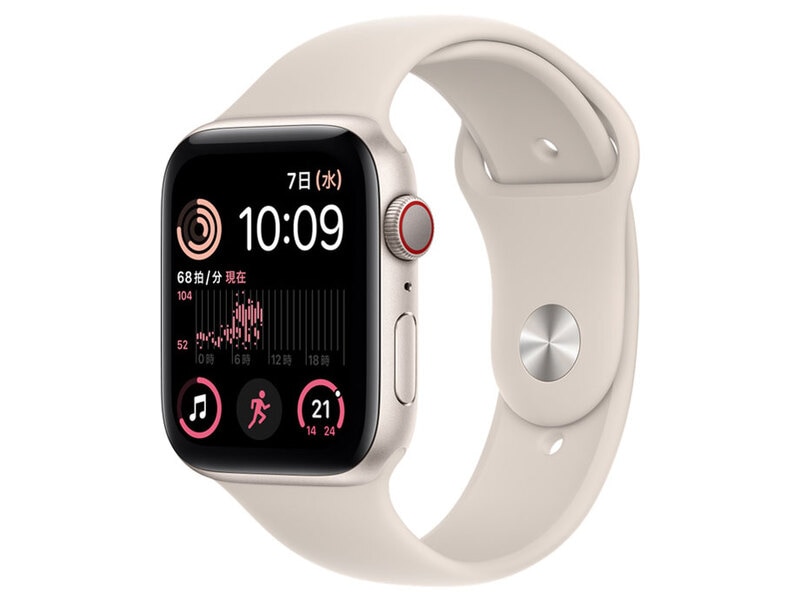 Apple Watch SE 第2世代 GPS+Cellularモデル 44mm MNPT3J/A [スター