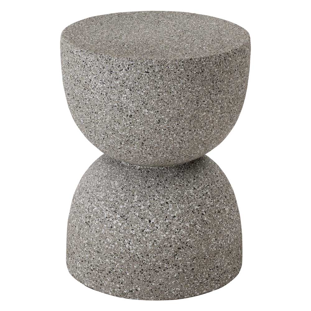 vintage ラウンド サイドテーブル テラゾー調 モダン 昭和レトロ