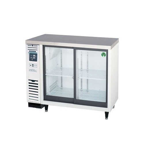 107業務用 冷蔵ショーケース オフィスコンビニ XW-105 左右開き 小型
