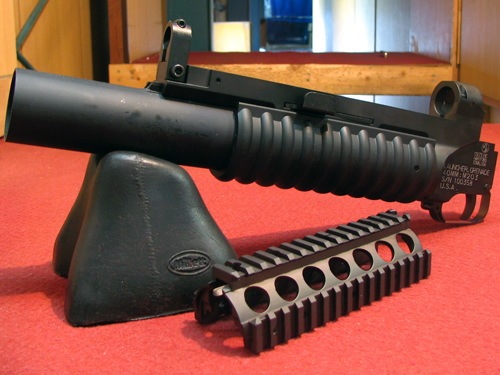 店内全品5％OFFクーポン】CAW・M203グレネードランチャーマリーン