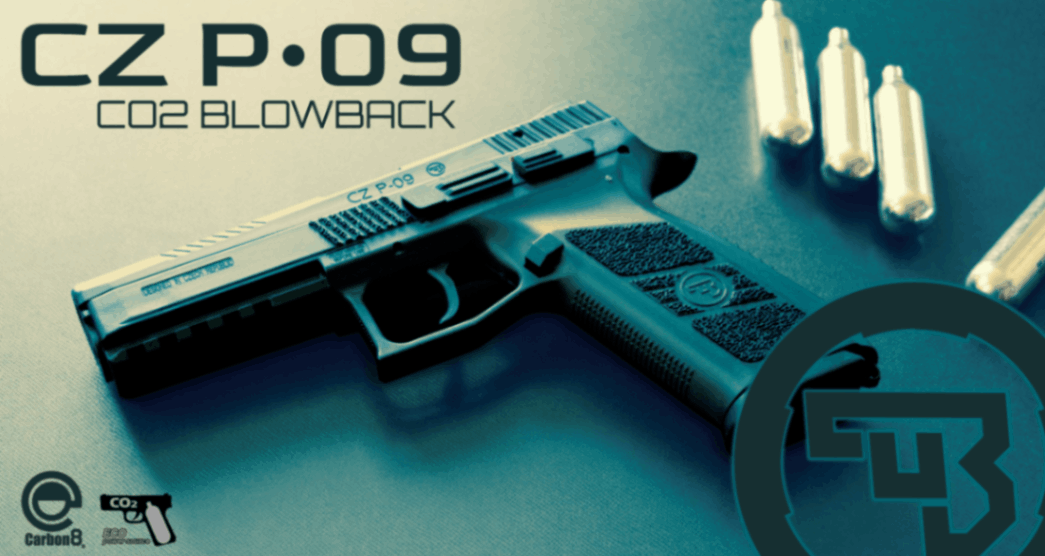 Carbon8 CO2ガスブローバック CZ P09 P-09 カーボネイト | CO2ガスガン