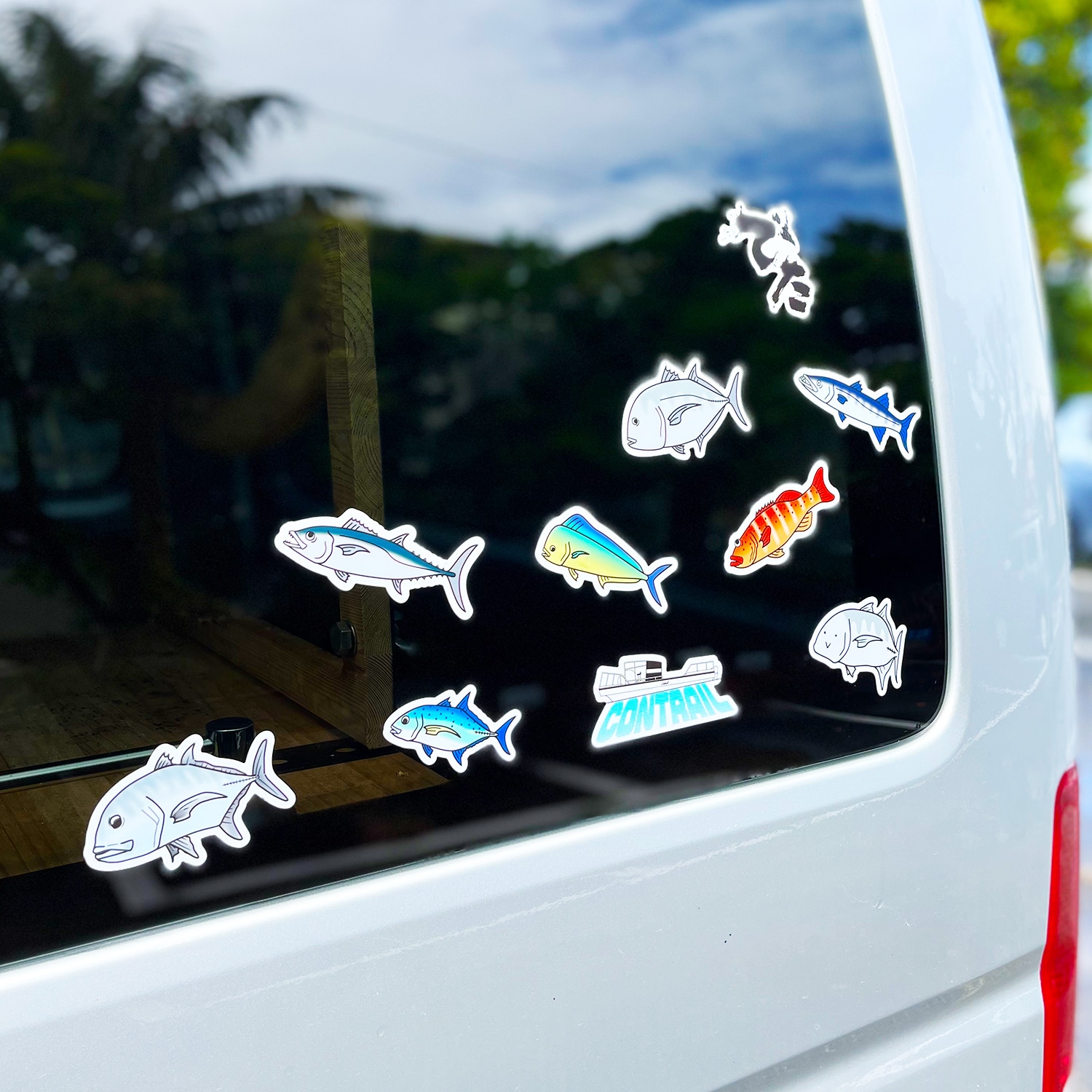 ステッカー コントレイル オリジナルステッカー｜宮古島の釣具屋 通販