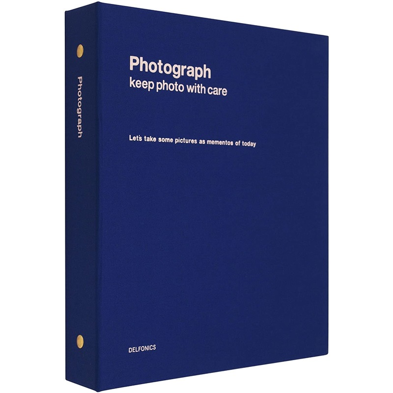 DELFONICS/デルフォニックス PDフォトアルバム リングM ブルー PD02-BL