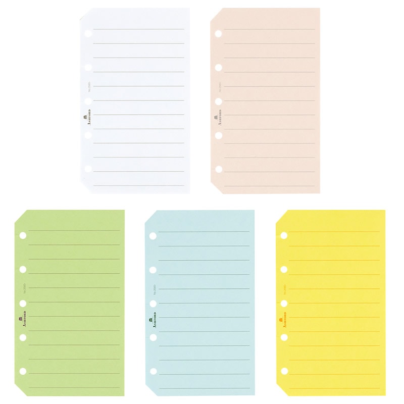 ASHFORD/アシュフォード システム手帳リフィル カラーメモリーフ