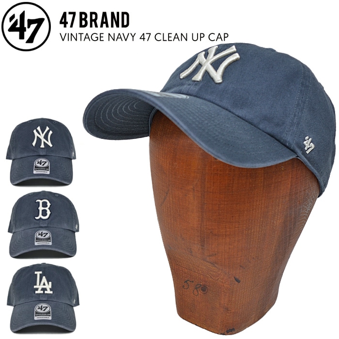 47 キャップ '47 フォーティーセブン VINTAGE NAVY 47 CLEAN UP CAP
