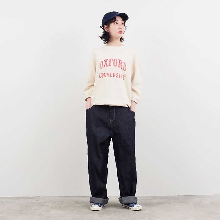 予約】NARU(ナル) 8ozムラデニム ノッポパンツ 641800BE | メディア