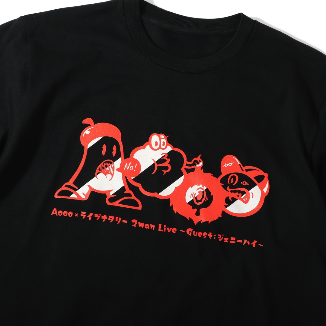 Aooo×ライブナタリー Tシャツ（ステッカー付き） | 特集から探す,Aooo