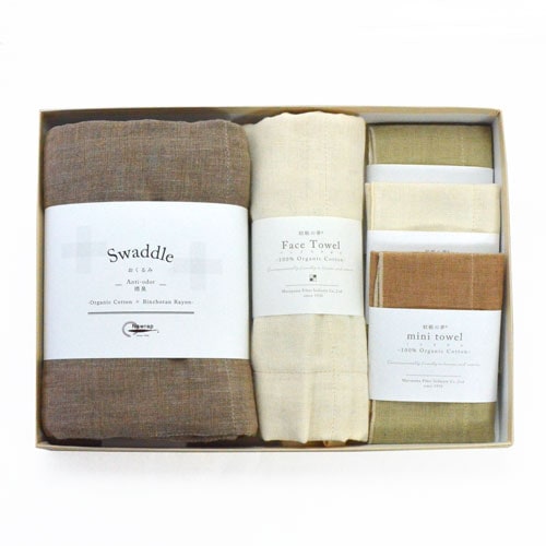 ギフト】ブランケットタオルギフトセット | 蚊帳織りふきんの製造