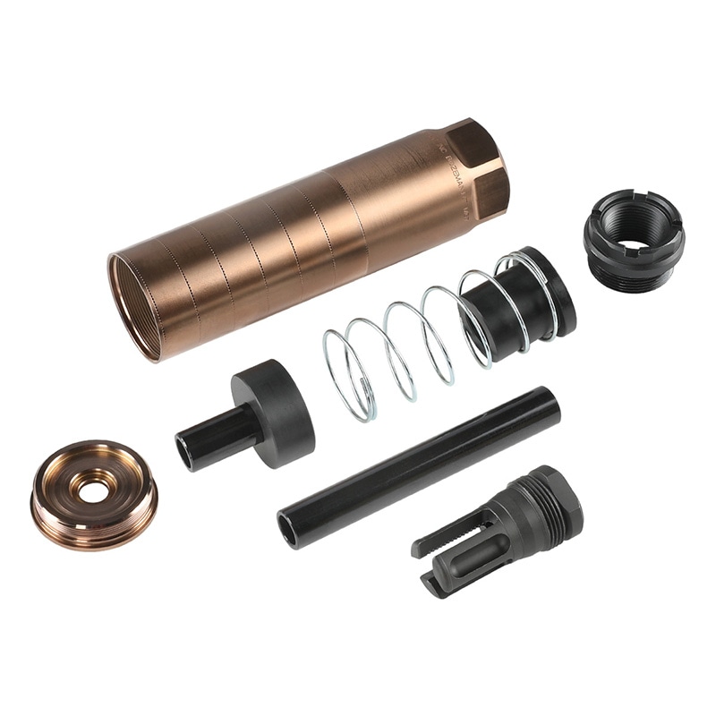 Airsoft Artisan Rex Silentium MG7タイプ ダミーサプレッサー＆ 3P