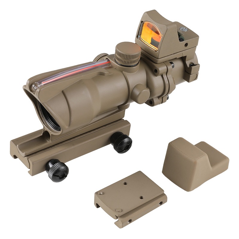 48Hセール】ELEMENT Trijicon ACOGタイプ 4×32 自動集光レッド