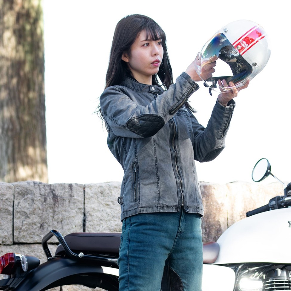 バイク テキスタイル ウェア,レディース,ジャケット,素材別