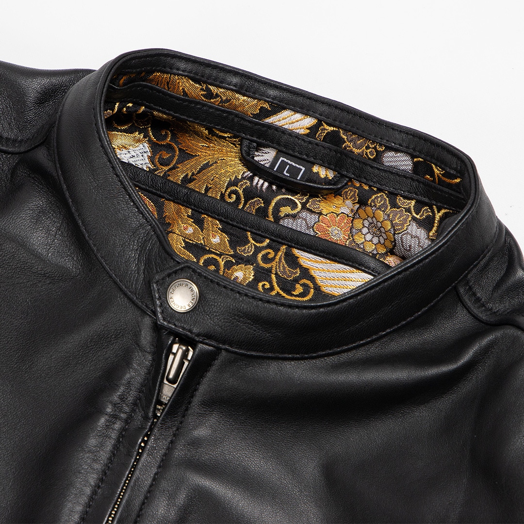 バイク 金襴レザージャケット[21SJ-14K_鳳凰] ウェア,メンズ