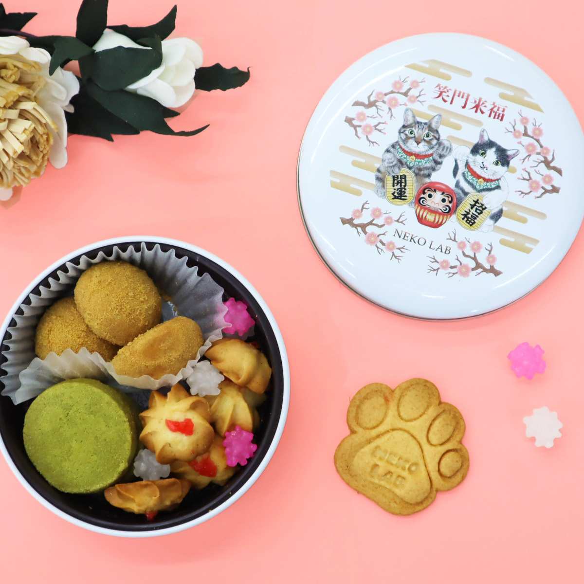 NEW】招き猫缶 | クッキー缶 | NEKOLAB公式オンラインショップ