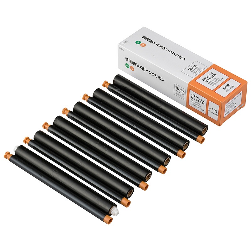 普通紙FAXインクリボン S-P4タイプ 6本入 16.5m｜OAI-FPD16H 01-3868