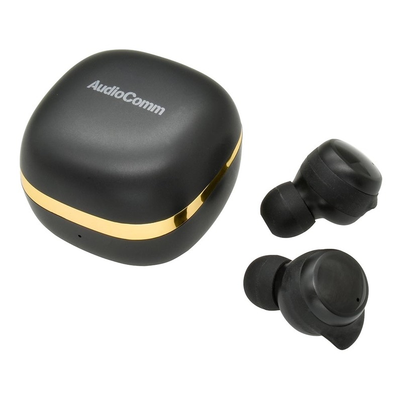 AudioComm 完全ワイヤレスイヤホン ブラック｜HP-W430N-K 03-2888