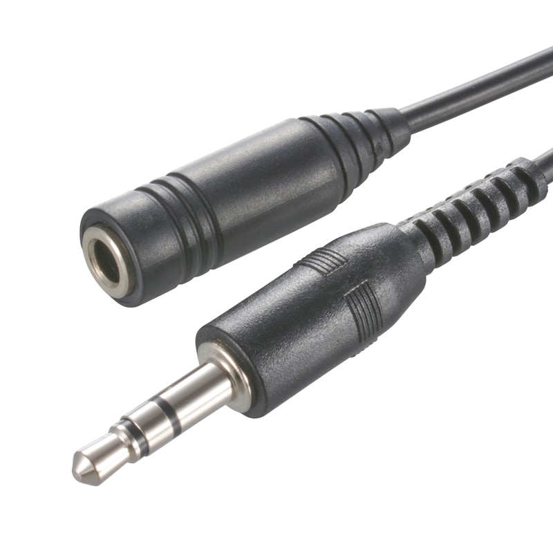 イヤホン延長コード φ3.5ステレオプラグ／φ3.5ステレオジャック 2m