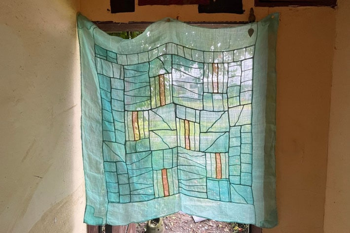 韓国 チョガッポ］アンティーク ポジャギ (薄手モシ未晒) | すべての