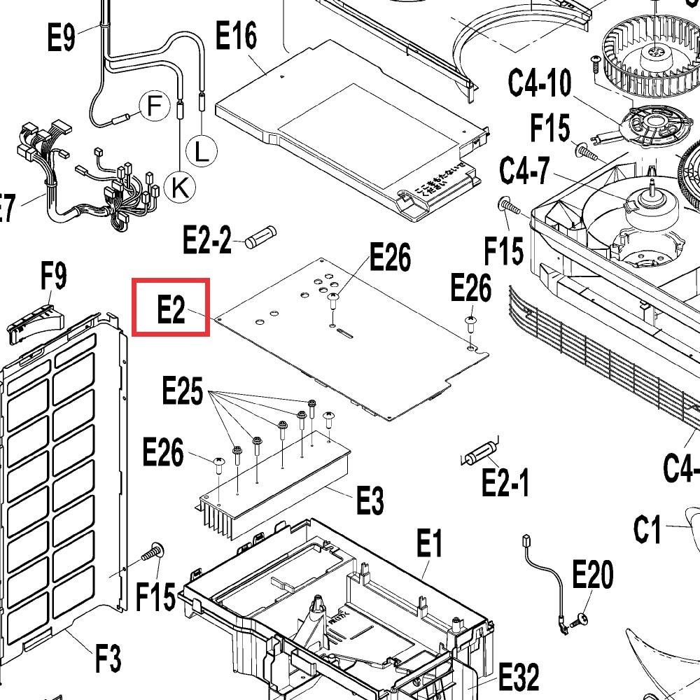 ダイキン DAIKIN ルームエアコン 室外機 プリント基板組立品（補用
