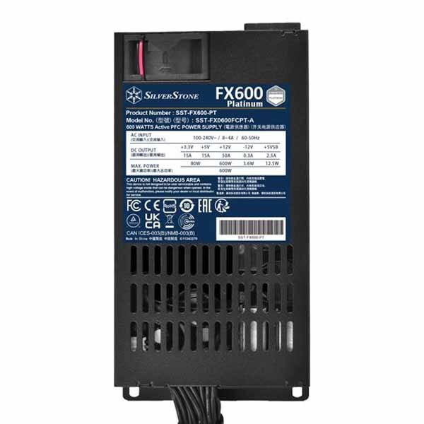 SILVERSTONE FX600 Platinum 600W Flex-ATX電源｜SST-FX600-PT通販｜PC4U