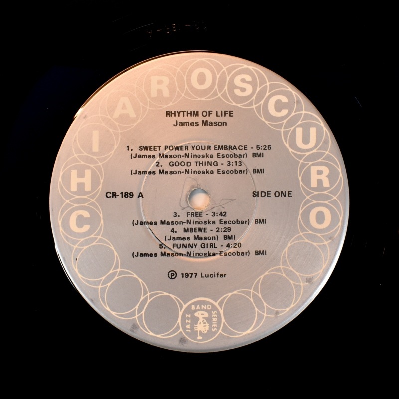 James Mason – Rhythm Of Life[LP]｜JAZZ,JAZZ FUNK / SOUL JAZZ