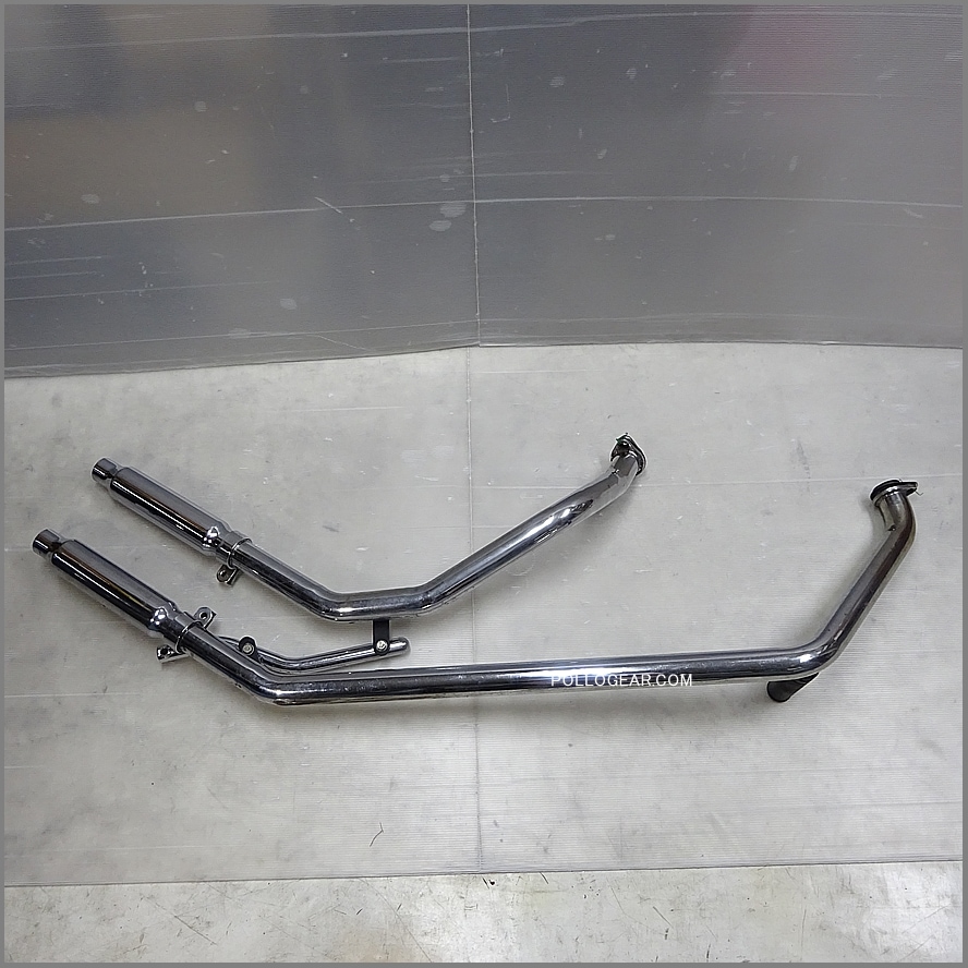 ショベルヘッド　アップスイープマフラー　フィッシュテールサイレンサー フィッシュテールかち上げ…🐟️ #ショベルヘッド#shobelhead #ハーレー