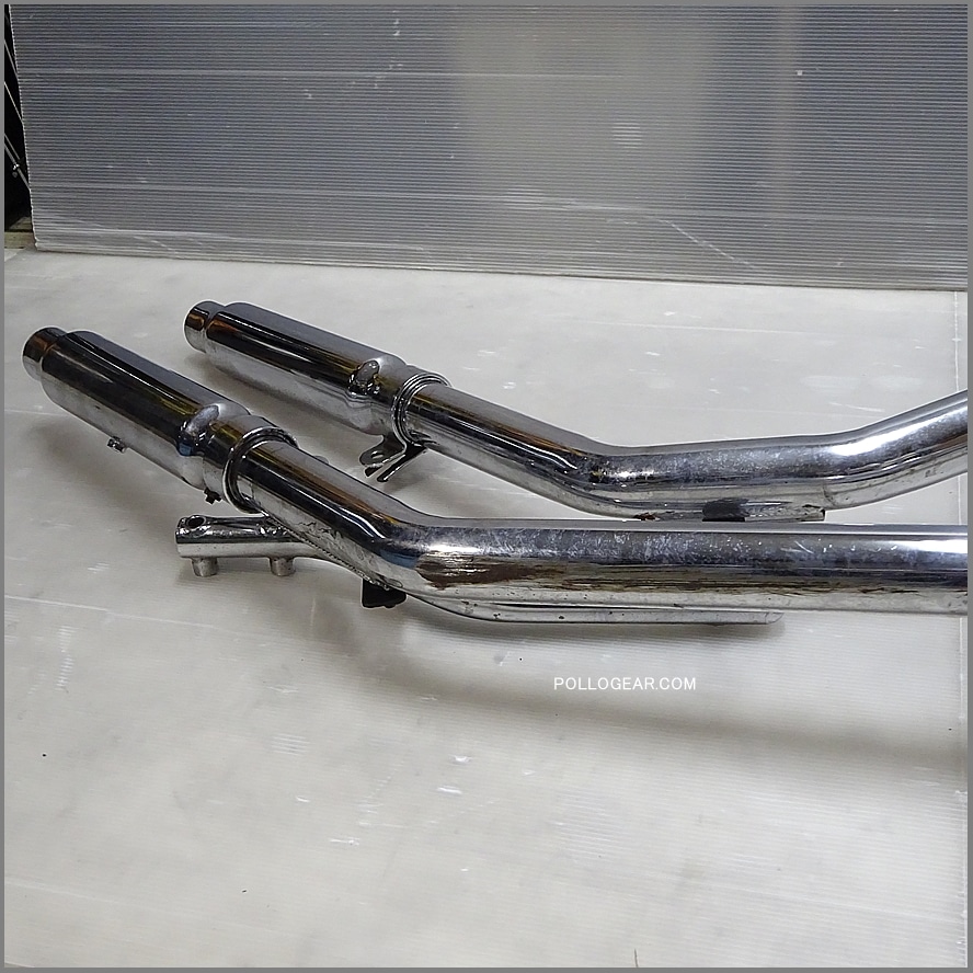 ハーレー ショベル4速リジットマフラーアップスイープ 66-84年SHOVEL用アップスイープマフラー – Reverb-ハーレーパーツの専門店