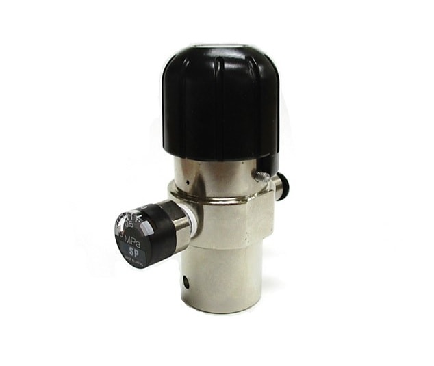 サンプロ 圧力調整器 グリーンガス メーター付レギュレーターセット