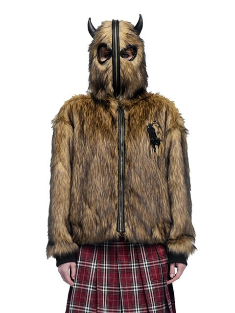 The Boy Has No Patience】Prince Of Darkness Demon Horned Mink Fur