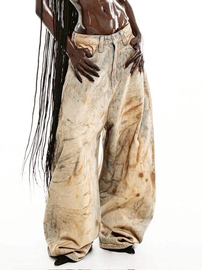 LATUI ATELIER】OAF JEANS (OLD AS FUCKBUT PROMISE IMNEW