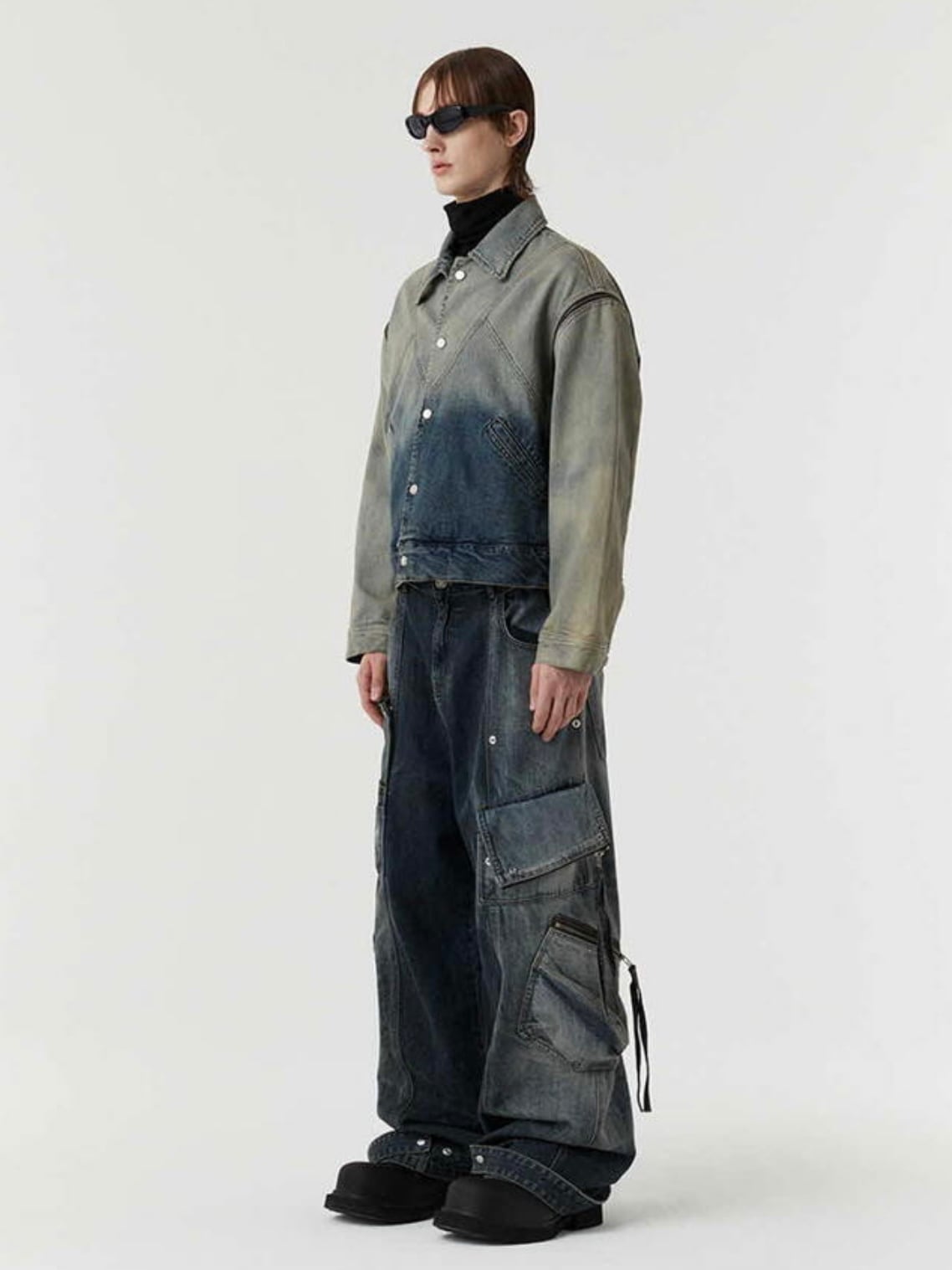 DNSR】twoface multi cargo denim pants | OUR BRAND,DNSR | PRESSING