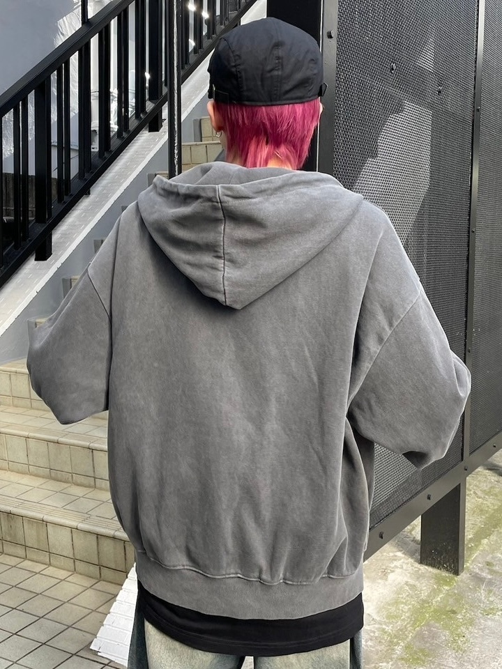 受注制【nmtc +】double zip up hoodie (2color) | OUR BRAND,nmtc +