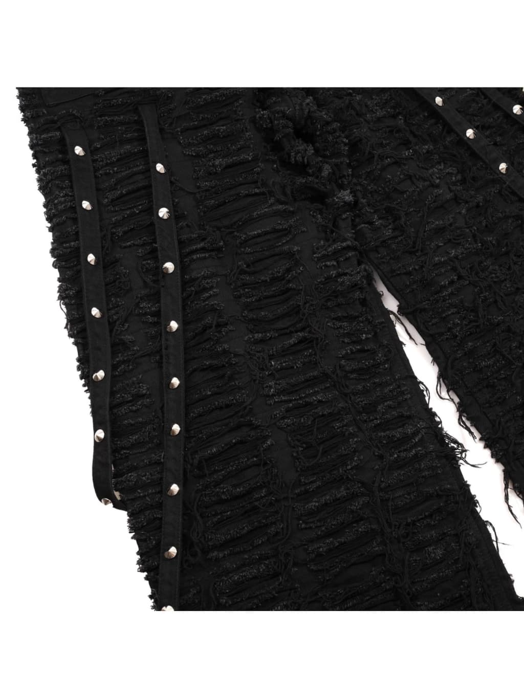 UNIZ】White Eyes Pants / 【ユニズ】ホワイトアイズダメージワイド