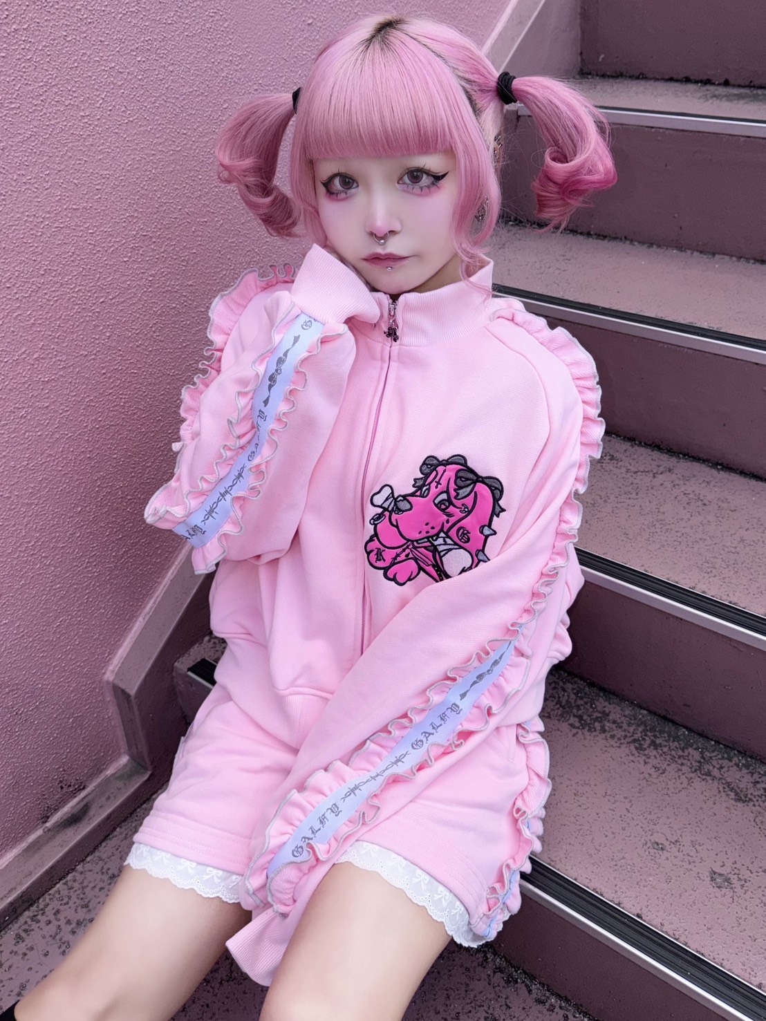 3/21 20:00 予約受付開始 【GALFY×kuua】コラボセットアップ (2color