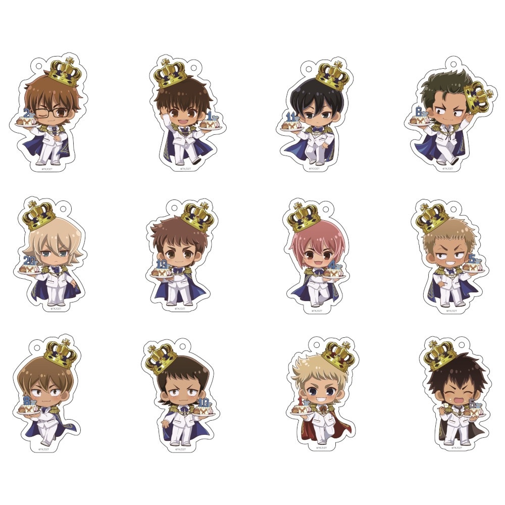 TVアニメ「ダイヤのA actⅡ」ミニキャラアクリルキーホルダー(白王子