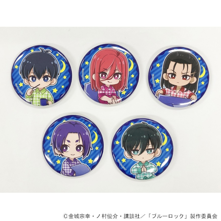 TVアニメ『ブルーロック』 缶バッジ パジャマver. BOX（A） ※BOX販売