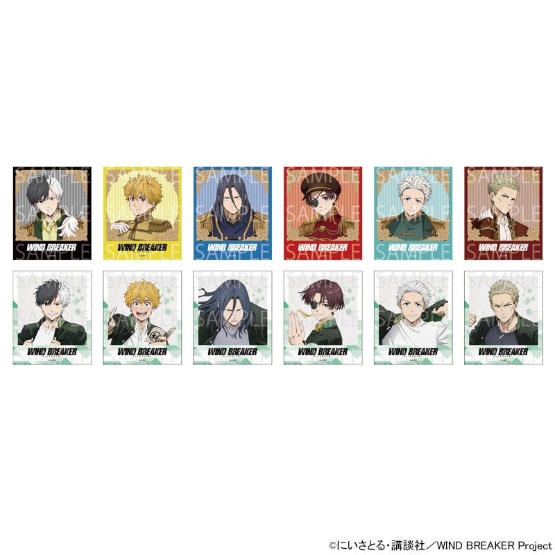 TVアニメ『WIND BREAKER』 ポラロイド風カード
