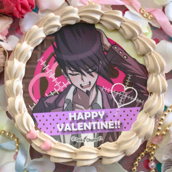 ダンガンロンパ プリロール 缶バッジ クリスマス 左右田 バレンタイン